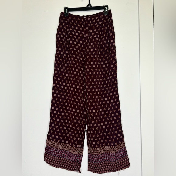 Anthropologie Pants - ANTHROPOLOGIE WIDE LEG BOHEMIAN FLOWY PANTS SZ US 6
